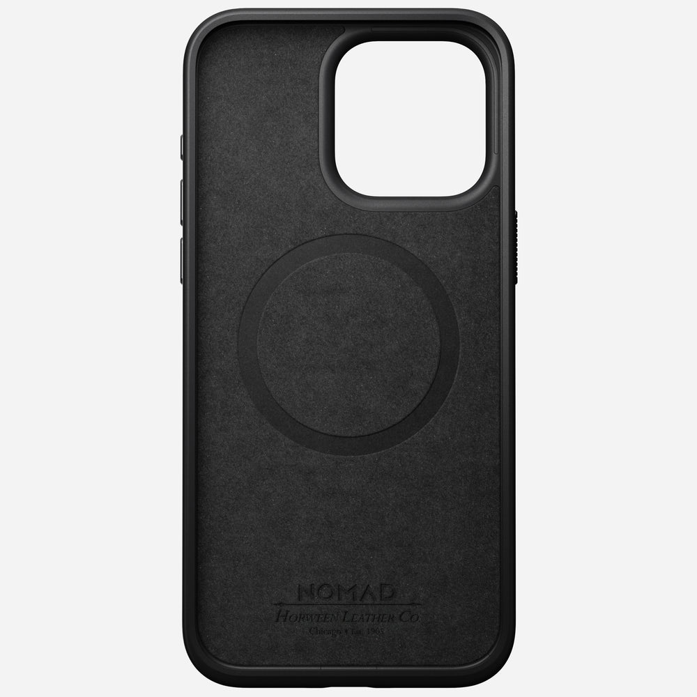 Modern Leather Case - iPhone 15 Pro Max | Black | Horween® | NOMAD® - Image 5