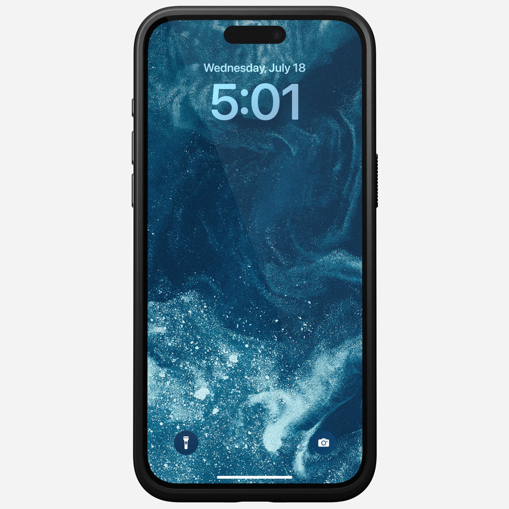 Modern Leather Case - iPhone 15 Pro Max | Black | Horween® | NOMAD® - Image 6