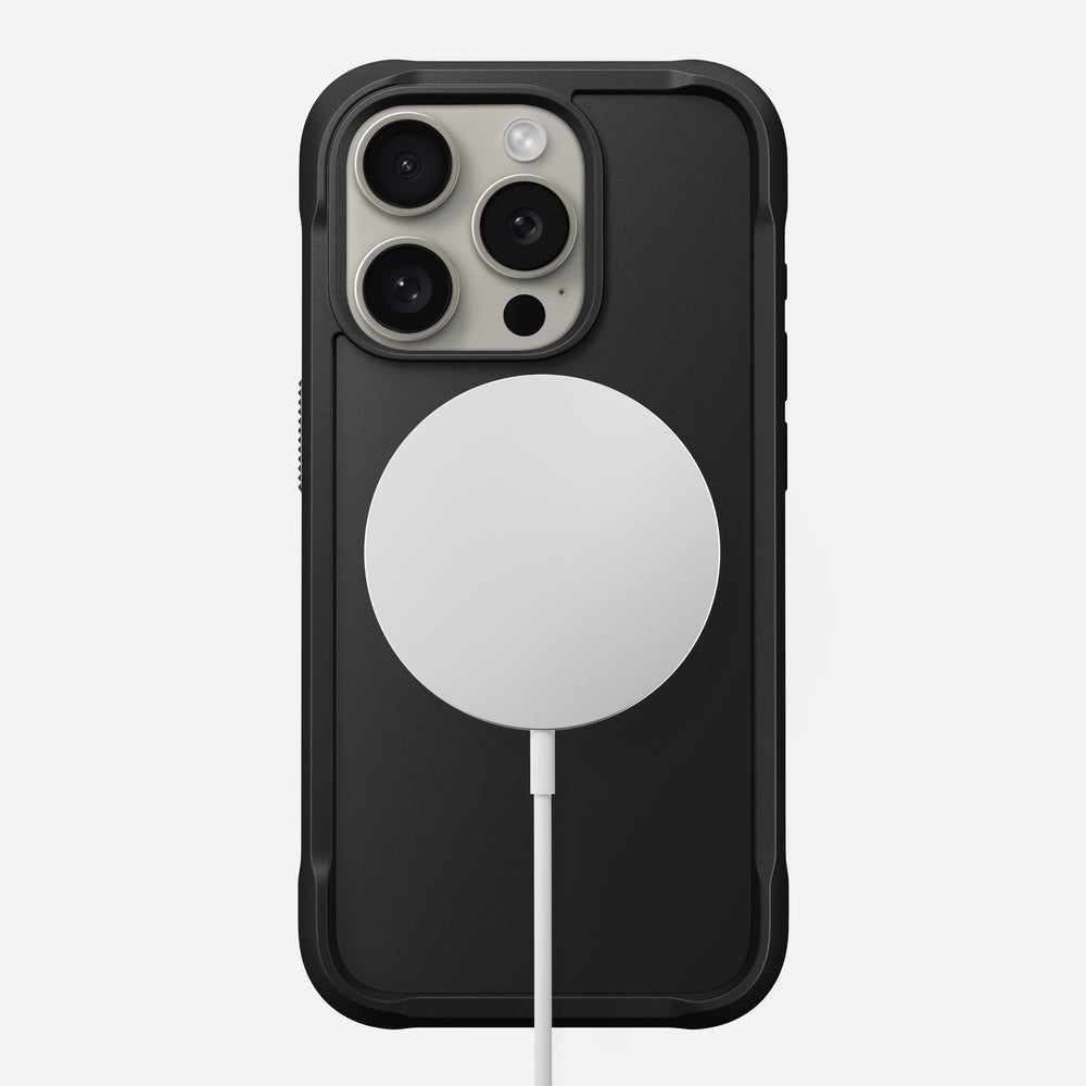 Rugged Case for iPhone 15 Pro - Stylish Black Protection with Durability NOMAD® - Image 2