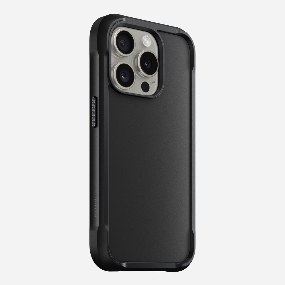 Rugged Case for iPhone 15 Pro - Stylish Black Protection with Durability NOMAD®