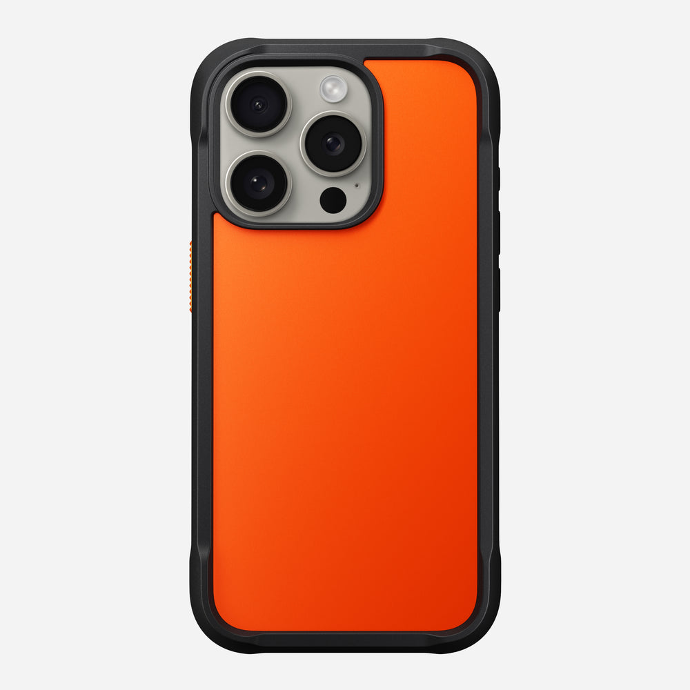 NOMAD® Rugged Case - iPhone 15 Pro | Ultra Orange - Image 4