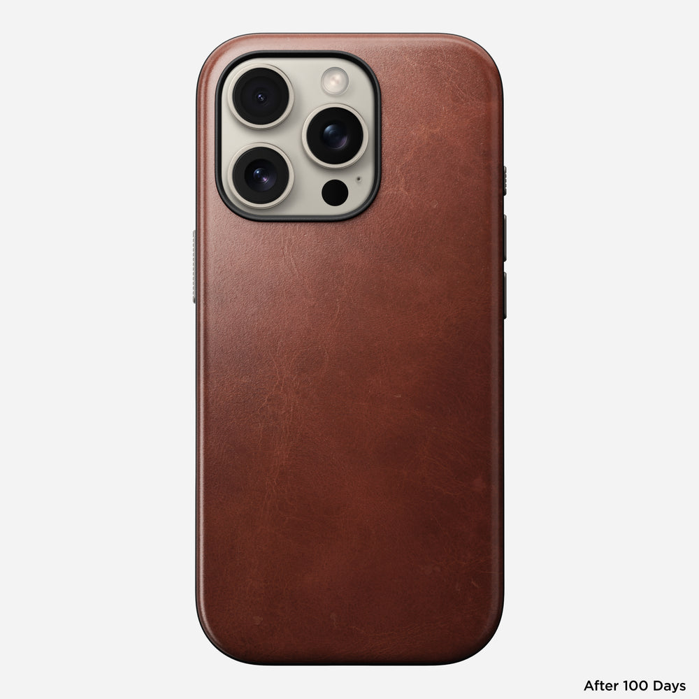 Modern Leather Case - iPhone 16 Pro | Olde Dublin | Horween - Image 2