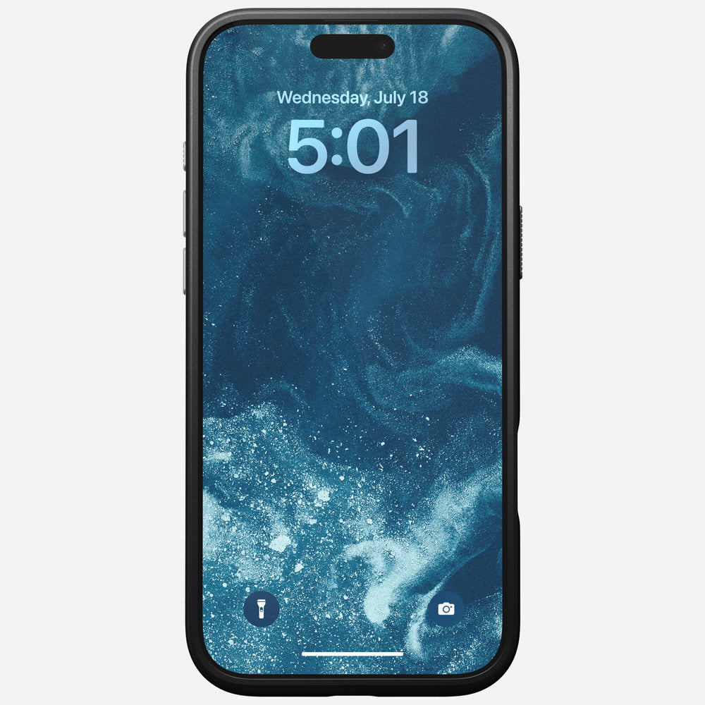 Modern Leather Case - iPhone 16 Pro Max | Green Chrome | Horween | NOMAD® - Image 5