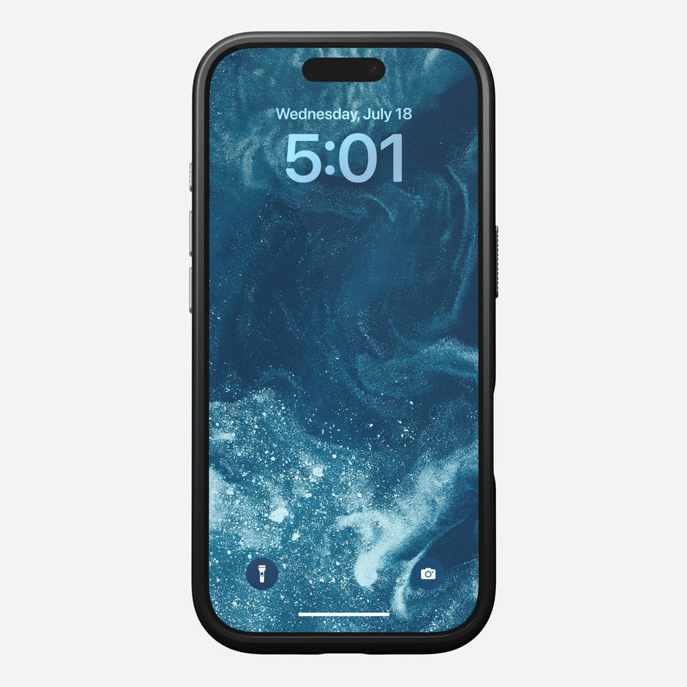 Modern Leather Case - iPhone 16 Pro | Green Chrome | Horween | NOMAD® - Image 5
