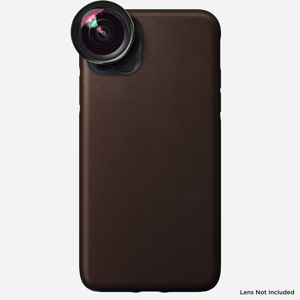 Rugged Leather Moment Case for iPhone 11 Pro Max, Brown | NOMAD®