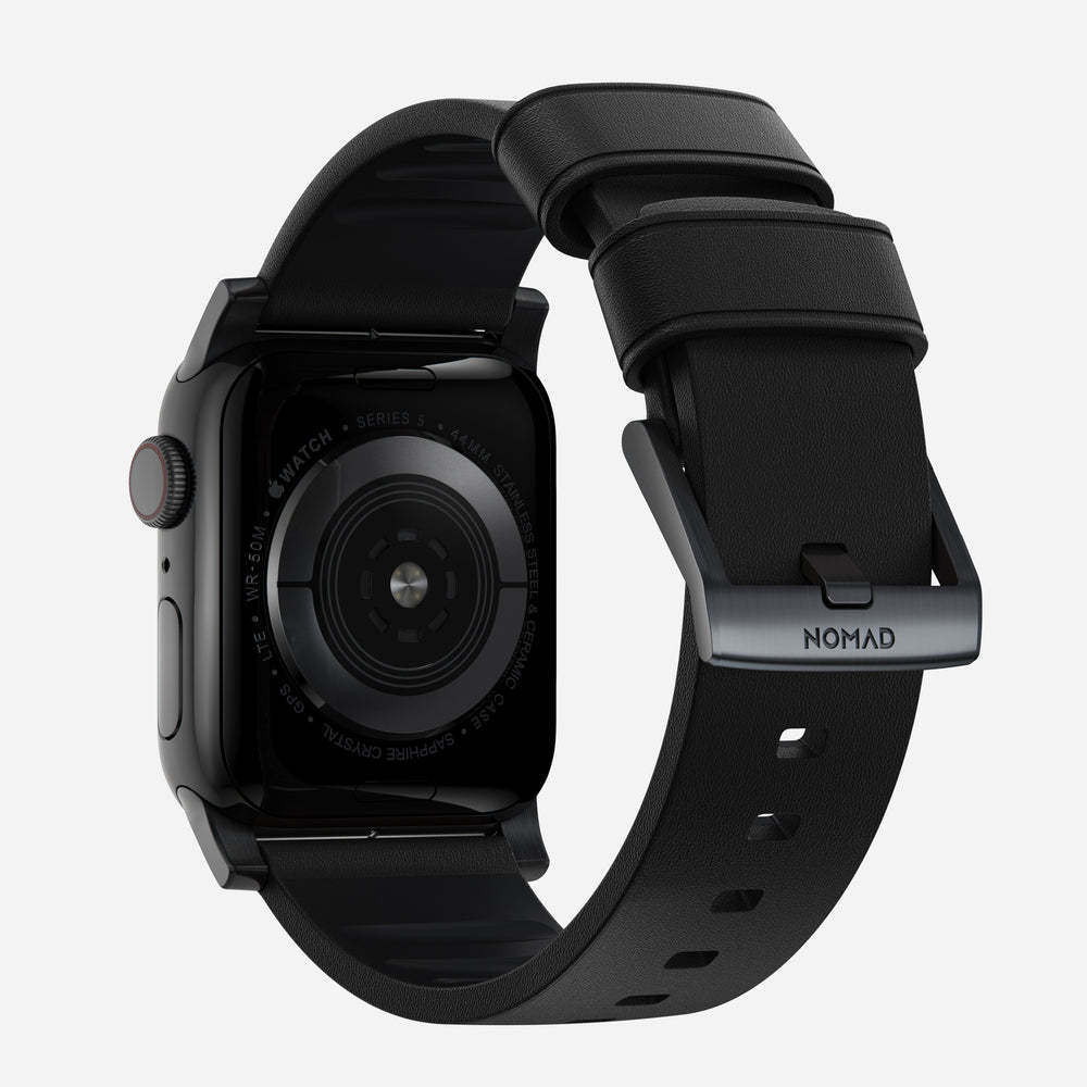 Active Band Pro 45mm - Black Hardware - Waterproof Leather | NOMAD® - Image 3