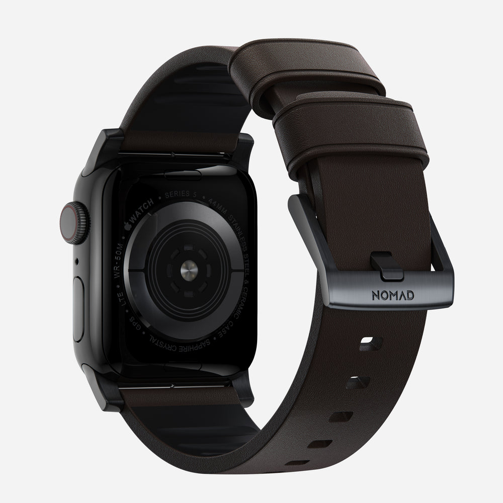Active Band Pro 45mm - Black Hardware - Waterproof Leather | NOMAD® - Image 3