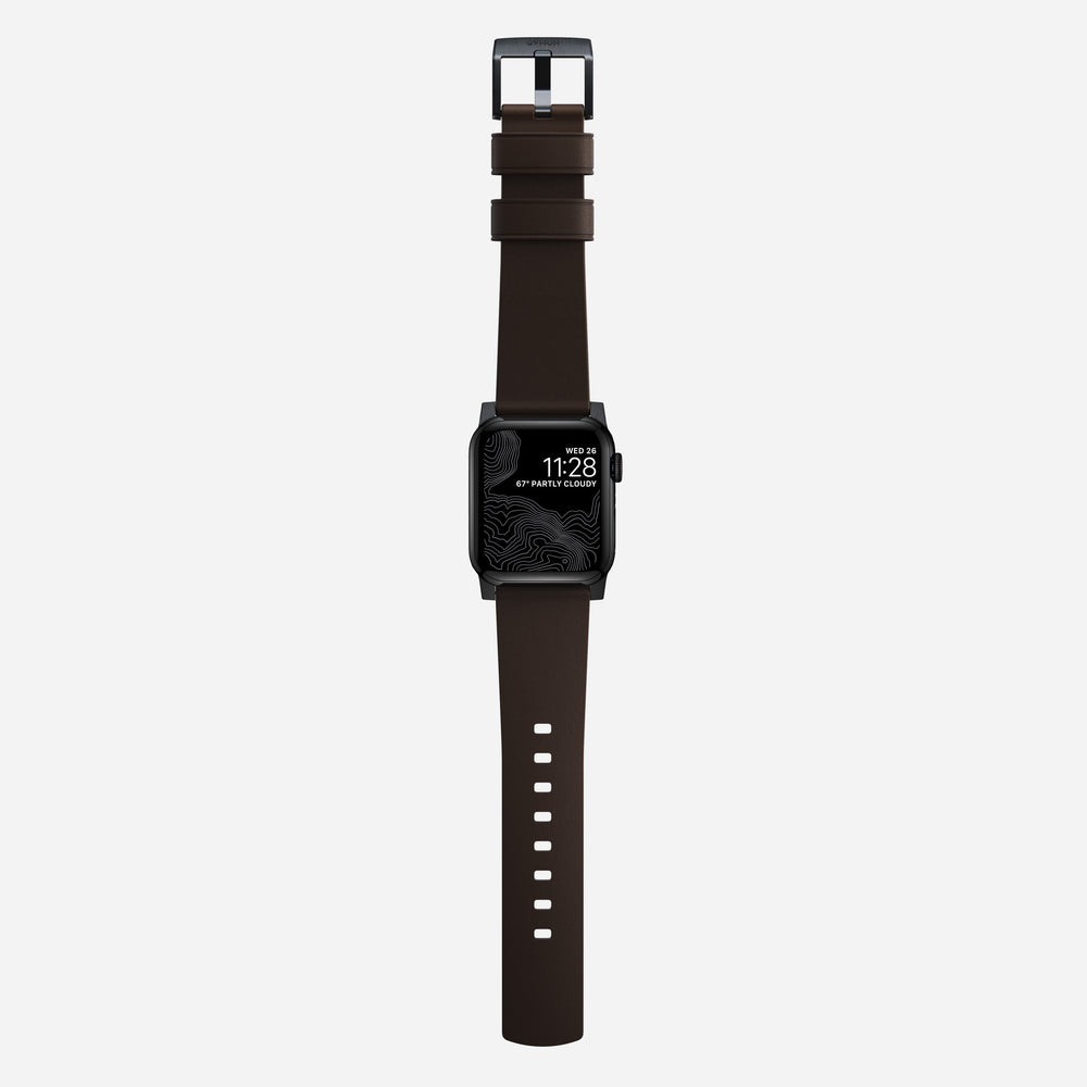 Active Band Pro 45mm - Black Hardware - Waterproof Leather | NOMAD® - Image 7
