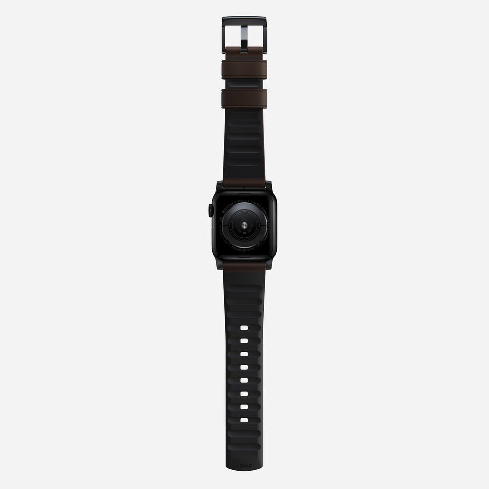Active Band Pro 45mm - Black Hardware - Waterproof Leather | NOMAD® - Image 8