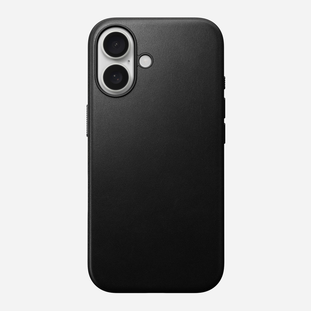 Modern Leather Case - iPhone 16 | Black | Nomad Leather | NOMAD® - Image 4