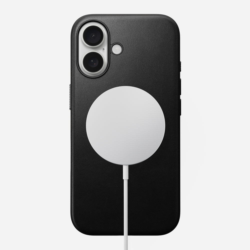 Modern Leather Case - iPhone 16 | Black | Nomad Leather | NOMAD® - Image 3