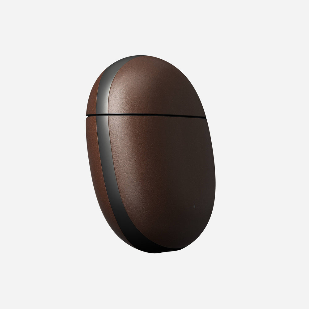 Modern Leather Case - Pixel Buds | Rustic Brown | Horween - Image 6