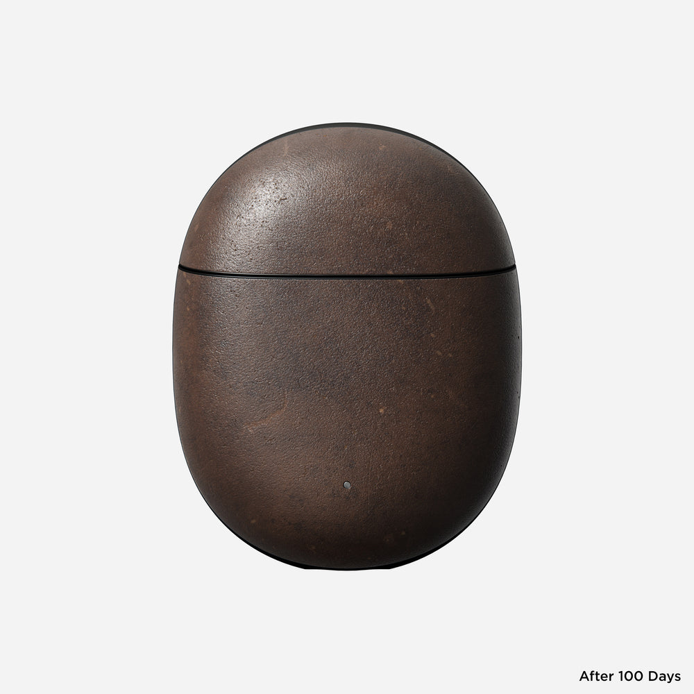 Modern Leather Case - Pixel Buds | Rustic Brown | Horween - Image 11