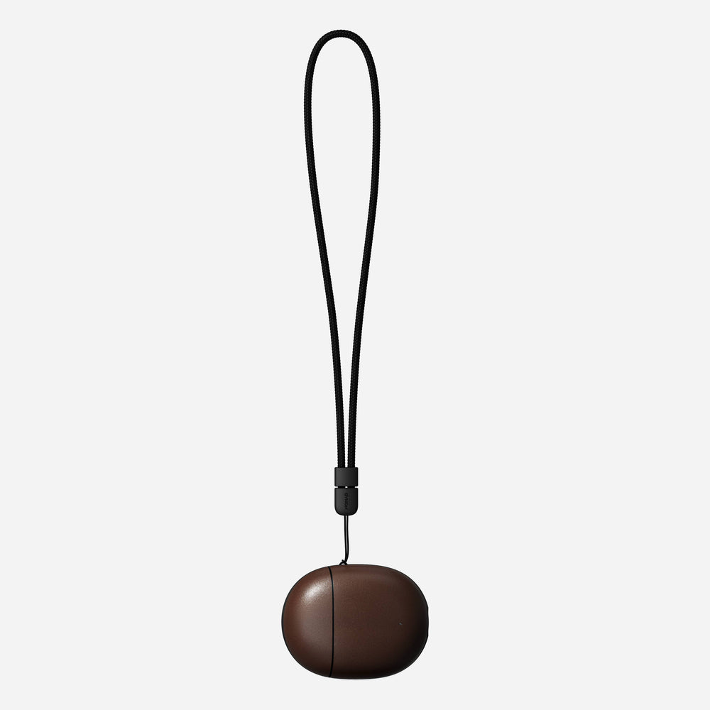 Modern Leather Case - Pixel Buds | Rustic Brown | Horween - Image 5