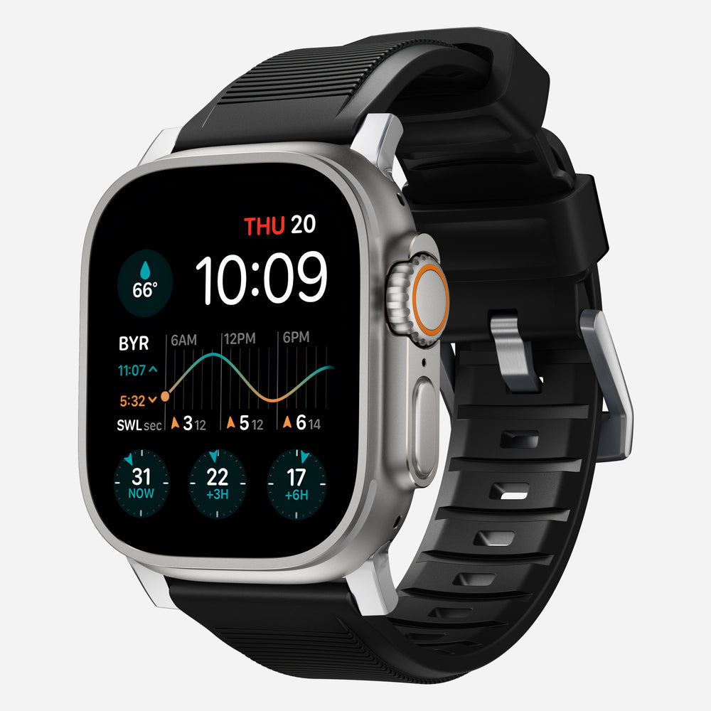Rugged Band - 46mm/49mm | Silver Hardware | NOMAD® - Image 2