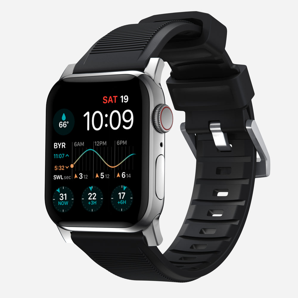 Rugged Band - 46mm/49mm | Silver Hardware | NOMAD® - Image 3