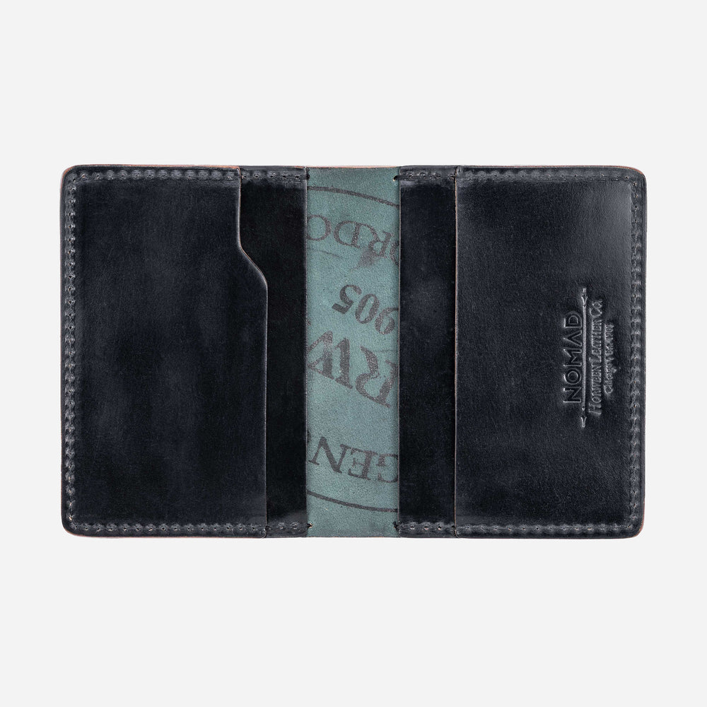 Shell Cordovan Wallet | Black | LE - Image 3