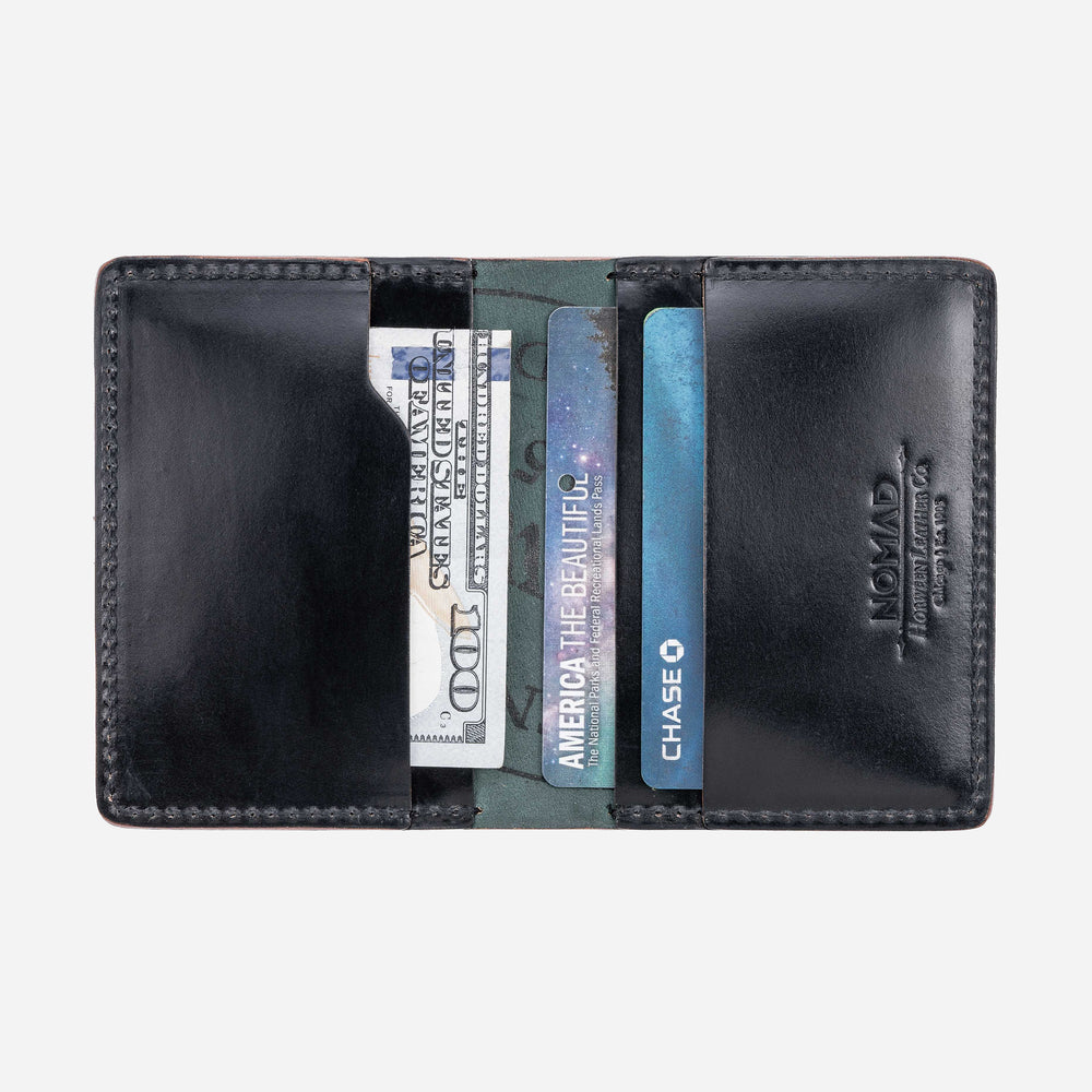 Shell Cordovan Wallet | Black | LE - Image 4