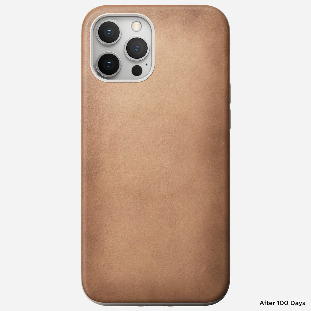 Modern Leather Case - iPhone 12 Pro Max | Natural | Horween® | NOMAD® - Image 3