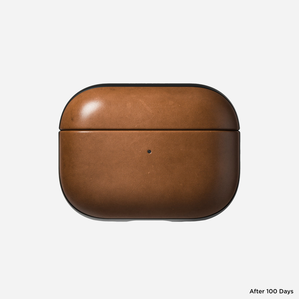 Modern Leather Case - AirPods Pro (2nd Gen) | English Tan | NOMAD® - Image 4