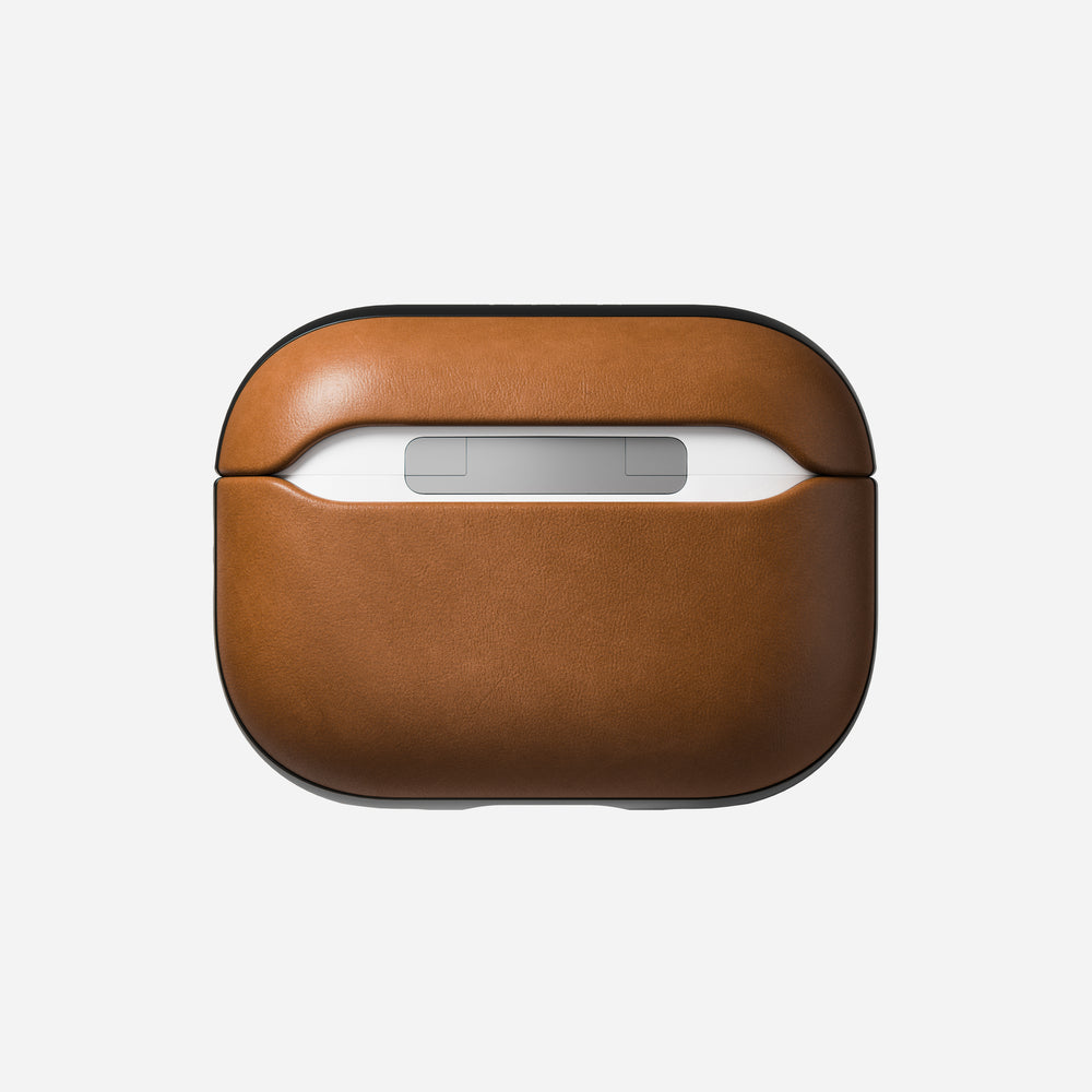 Modern Leather Case - AirPods Pro (2nd Gen) | English Tan | NOMAD® - Image 8