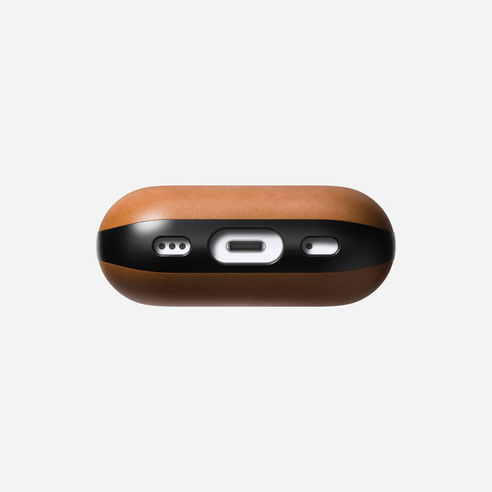 Modern Leather Case - AirPods Pro (2nd Gen) | English Tan | NOMAD® - Image 6