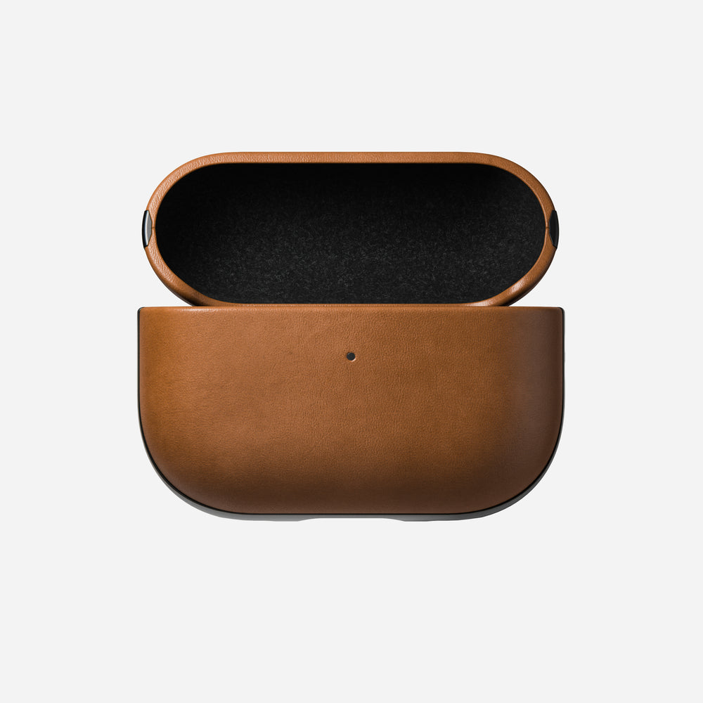 Modern Leather Case - AirPods Pro (2nd Gen) | English Tan | NOMAD® - Image 10