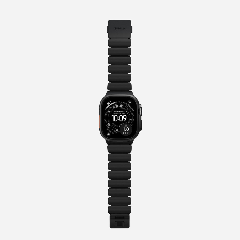 Stratos Band - 49mm | Black Titanium | Black FKM | NOMAD® - Image 11