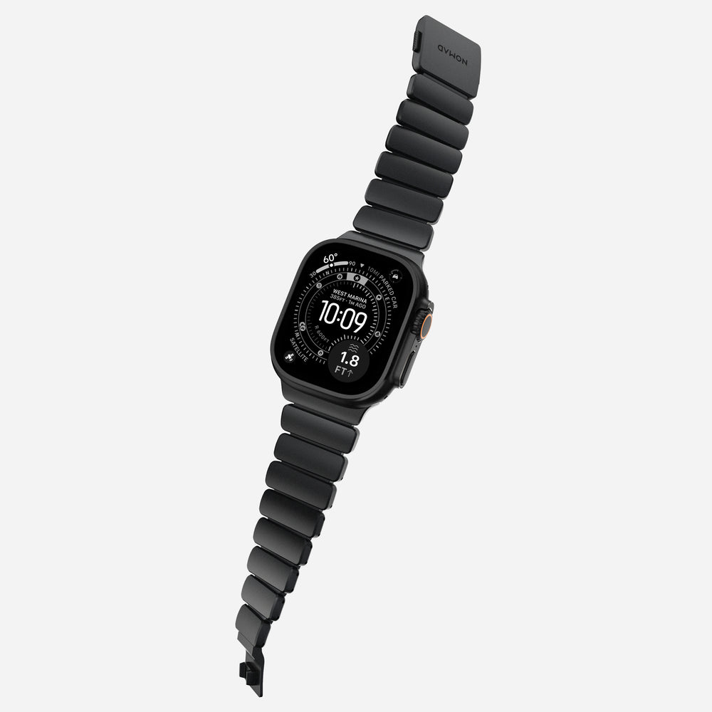 Stratos Band - 49mm | Black Titanium | Black FKM | NOMAD® - Image 2