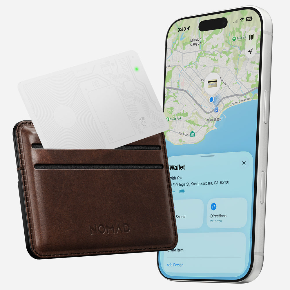 Tracking Card - Find My | White | NOMAD®