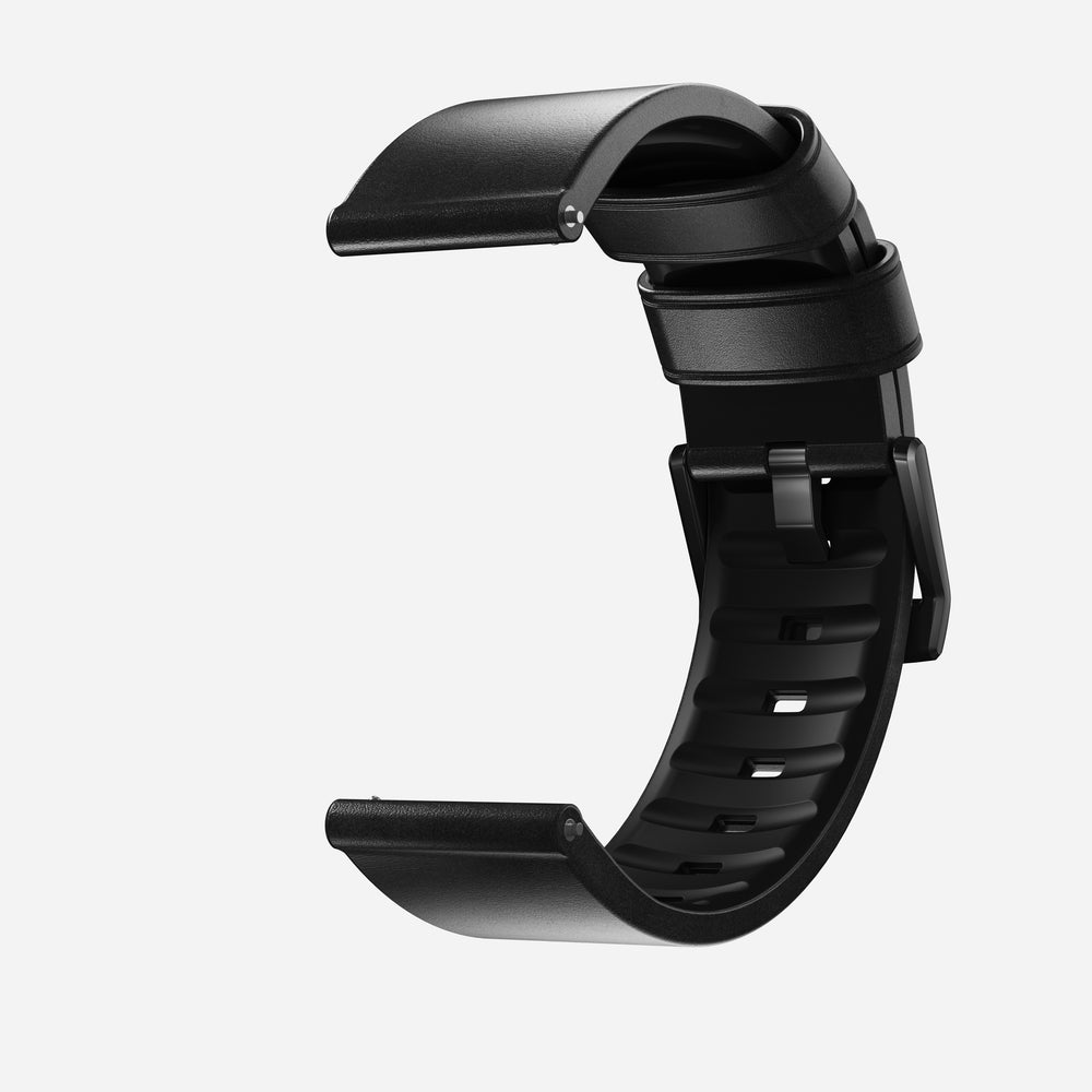 Active Band Pro - 22mm Quick Release | Black Horween | Black Hardware | NOMAD® - Image 2