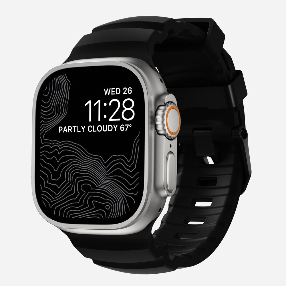Rocky Point Band - 46mm/49mm | Carbon Black | Black Hardware - Image 2