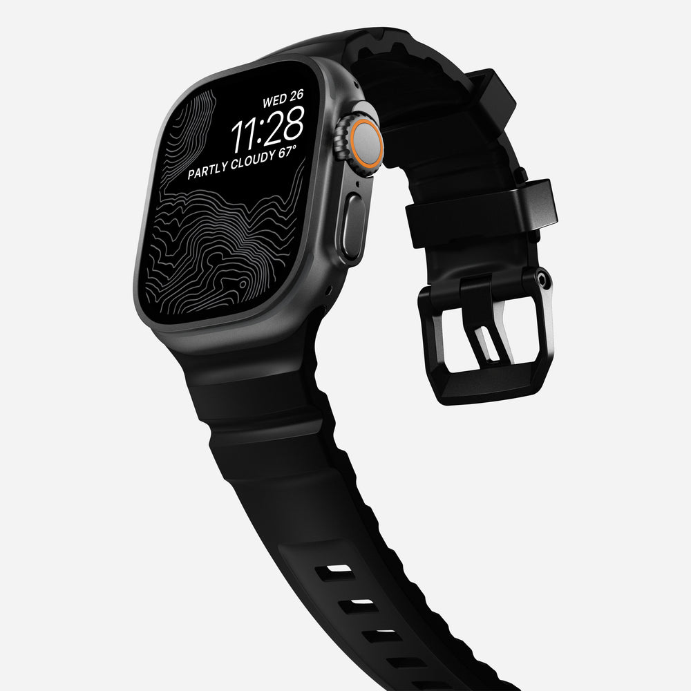 Rocky Point Band - 46mm/49mm | Carbon Black | Black Hardware - Image 12