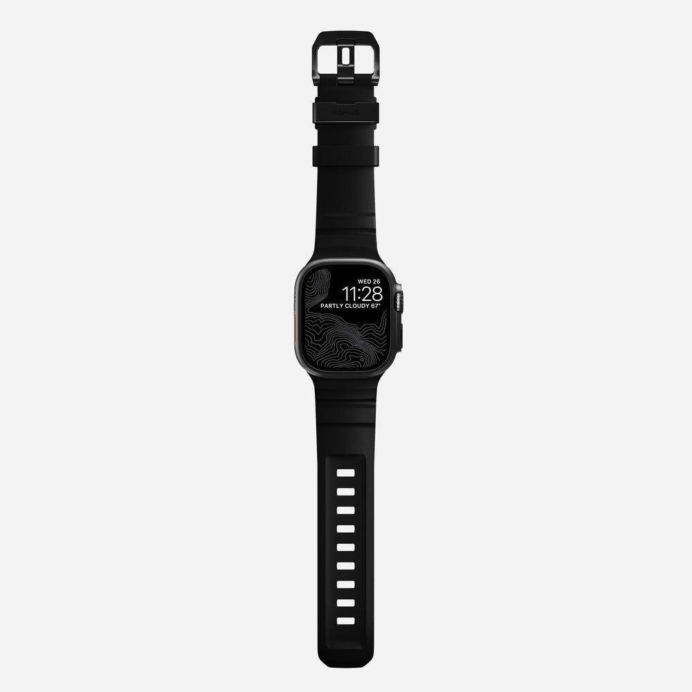 Rocky Point Band - 46mm/49mm | Carbon Black | Black Hardware - Image 10