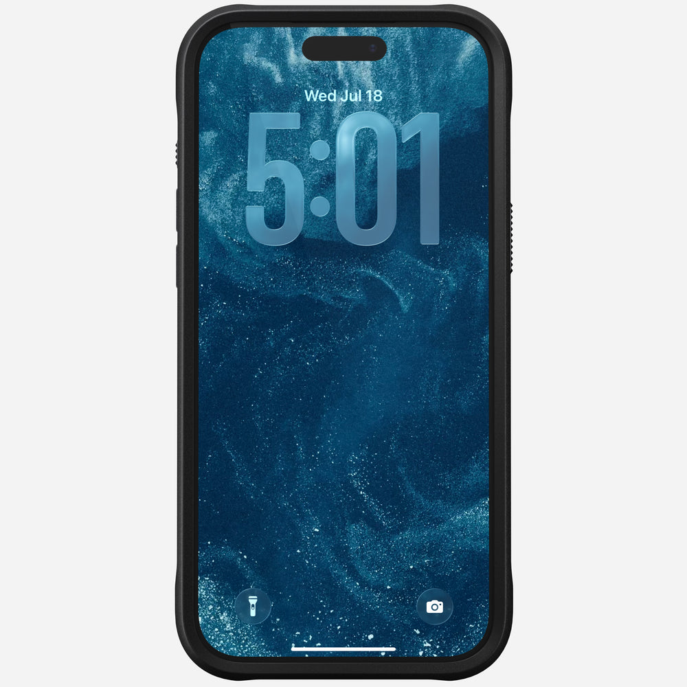 Rugged Leather Case - iPhone 17 Pro Max | Black | Horween | NOMAD® - Image 6