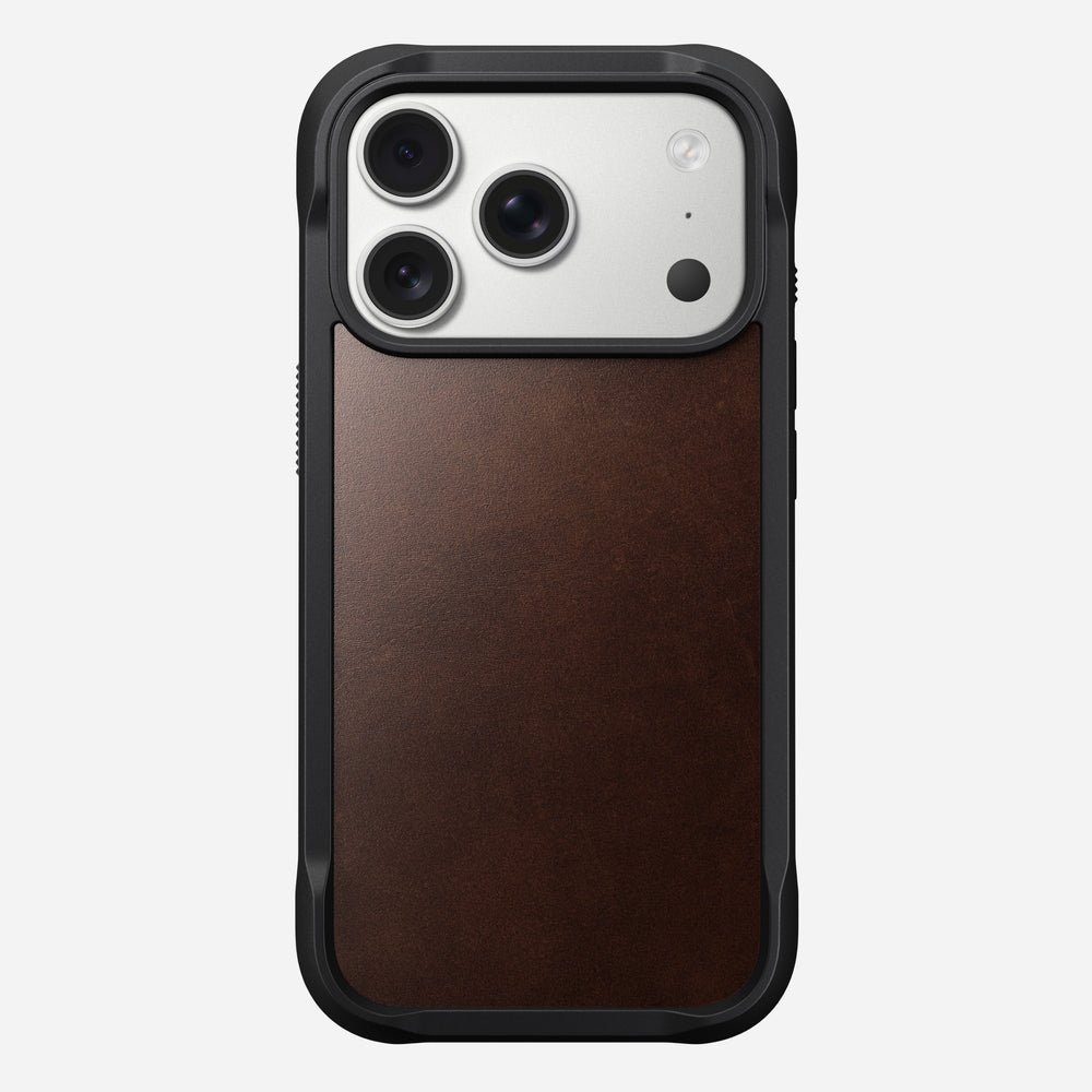 Rugged Leather Case - iPhone 17 Pro | Rustic Brown | Horween | NOMAD® - Image 8