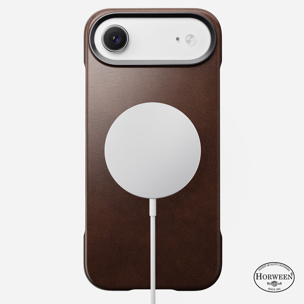 Traditional Leather Case - iPhone 17 Air | Rustic Brown | Horween | NOMAD® - Image 2