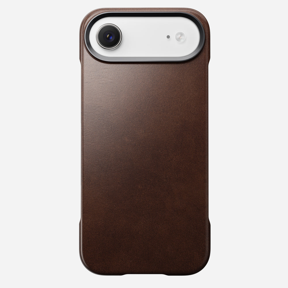 Traditional Leather Case - iPhone 17 Air | Rustic Brown | Horween | NOMAD® - Image 7