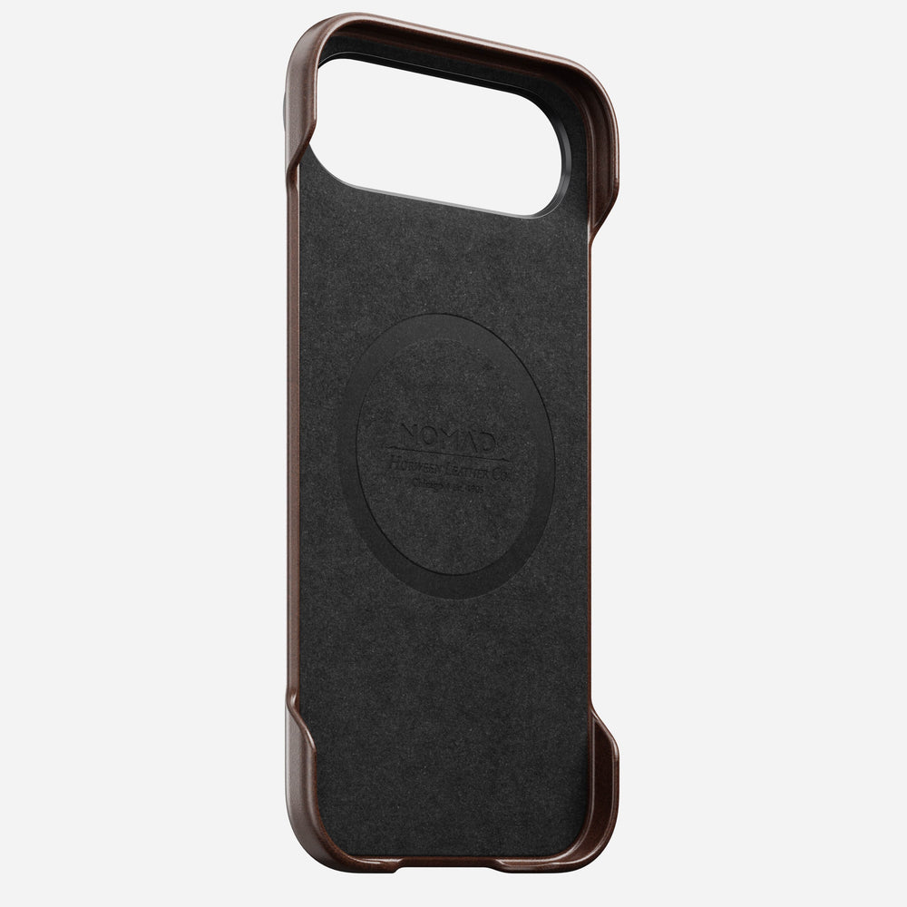 Traditional Leather Case - iPhone 17 Air | Rustic Brown | Horween | NOMAD® - Image 4