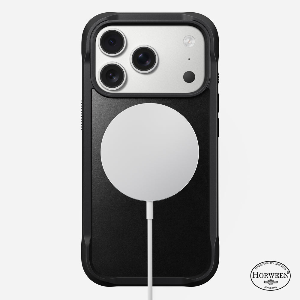 Rugged Leather Case - iPhone 17 Pro | Black | Horween | NOMAD® - Image 2