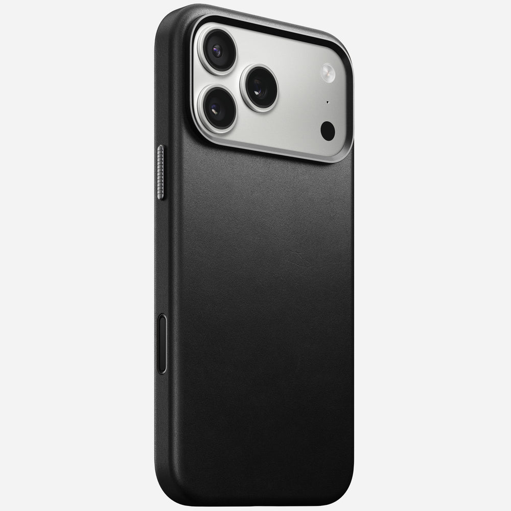 Traditional Leather Case - iPhone 17 Pro Max | Black | Nomad Leather | NOMAD®