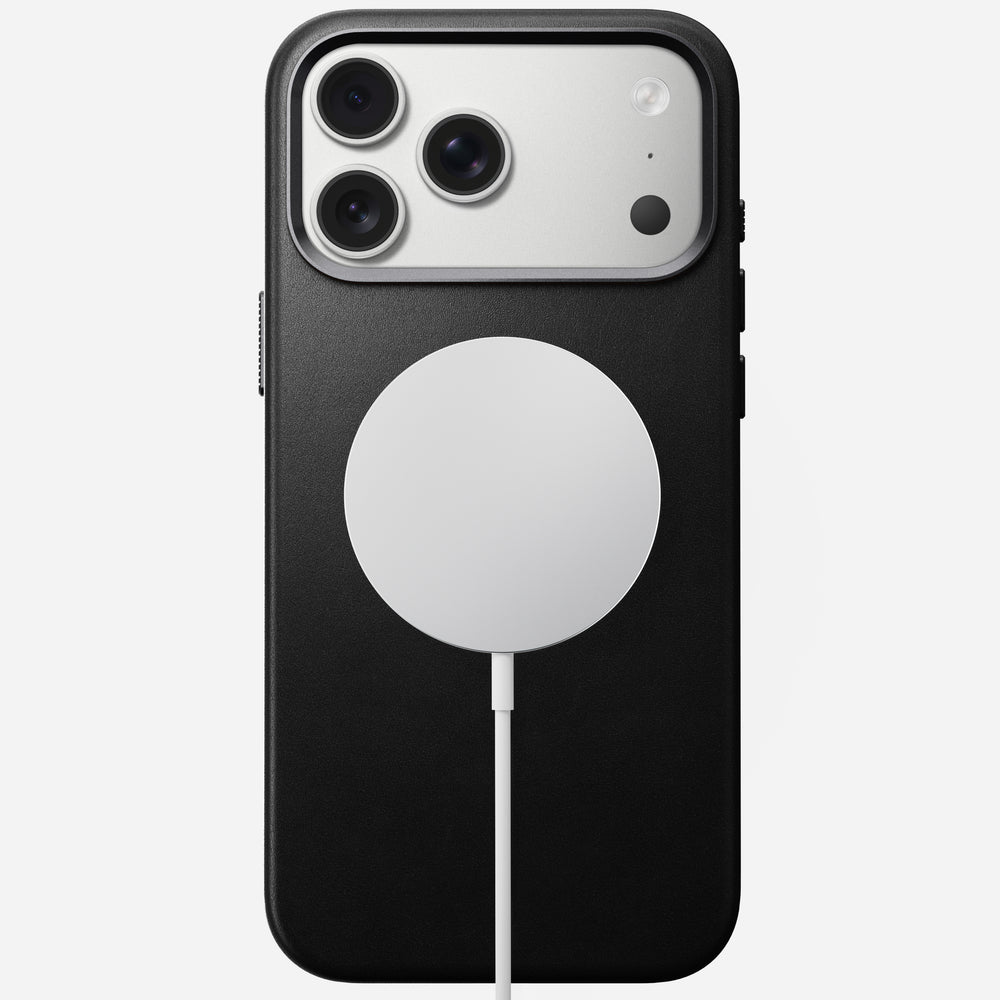Traditional Leather Case - iPhone 17 Pro Max | Black | Nomad Leather | NOMAD® - Image 2