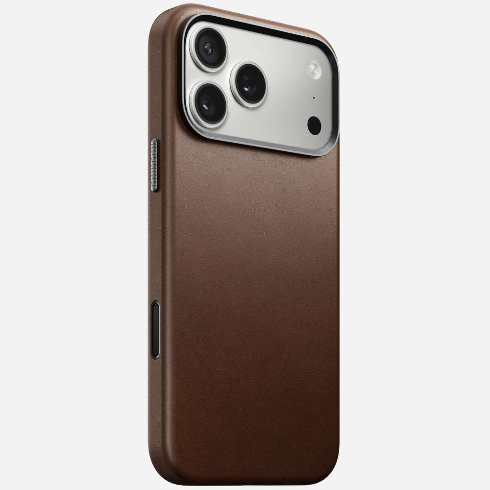 Traditional Leather Case - iPhone 17 Pro Max | Brown | Nomad Leather | NOMAD®
