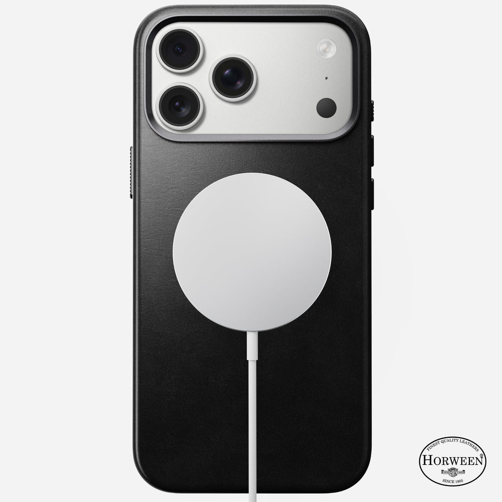 Traditional Leather Case - iPhone 17 Pro Max | Black | Horween | NOMAD® - Image 2