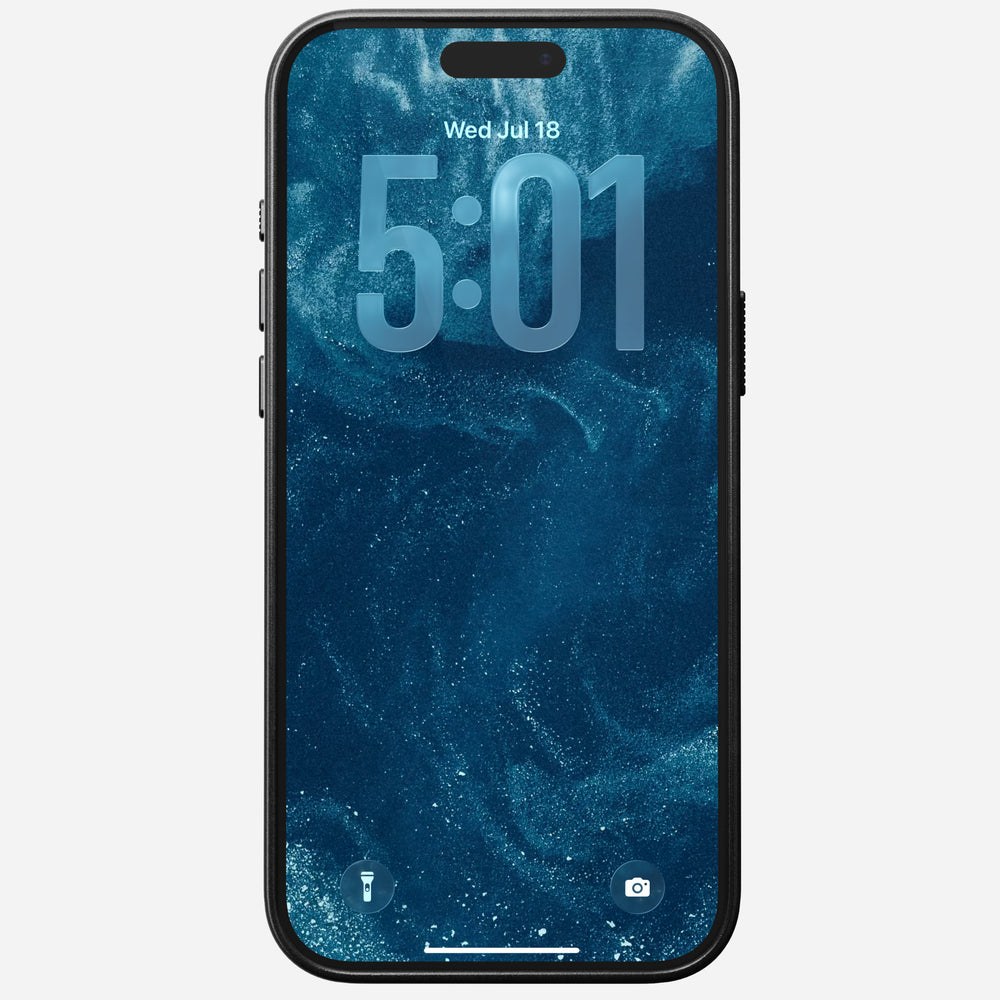 Traditional Leather Case - iPhone 17 Pro Max | Black | Horween | NOMAD® - Image 6