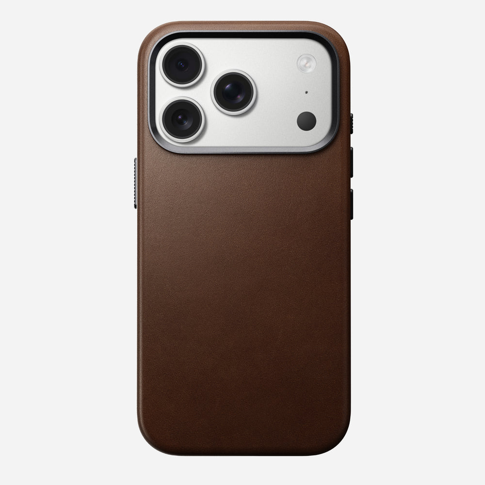 Traditional Leather Case - iPhone 17 Pro | Brown | Nomad Leather | NOMAD® - Image 8