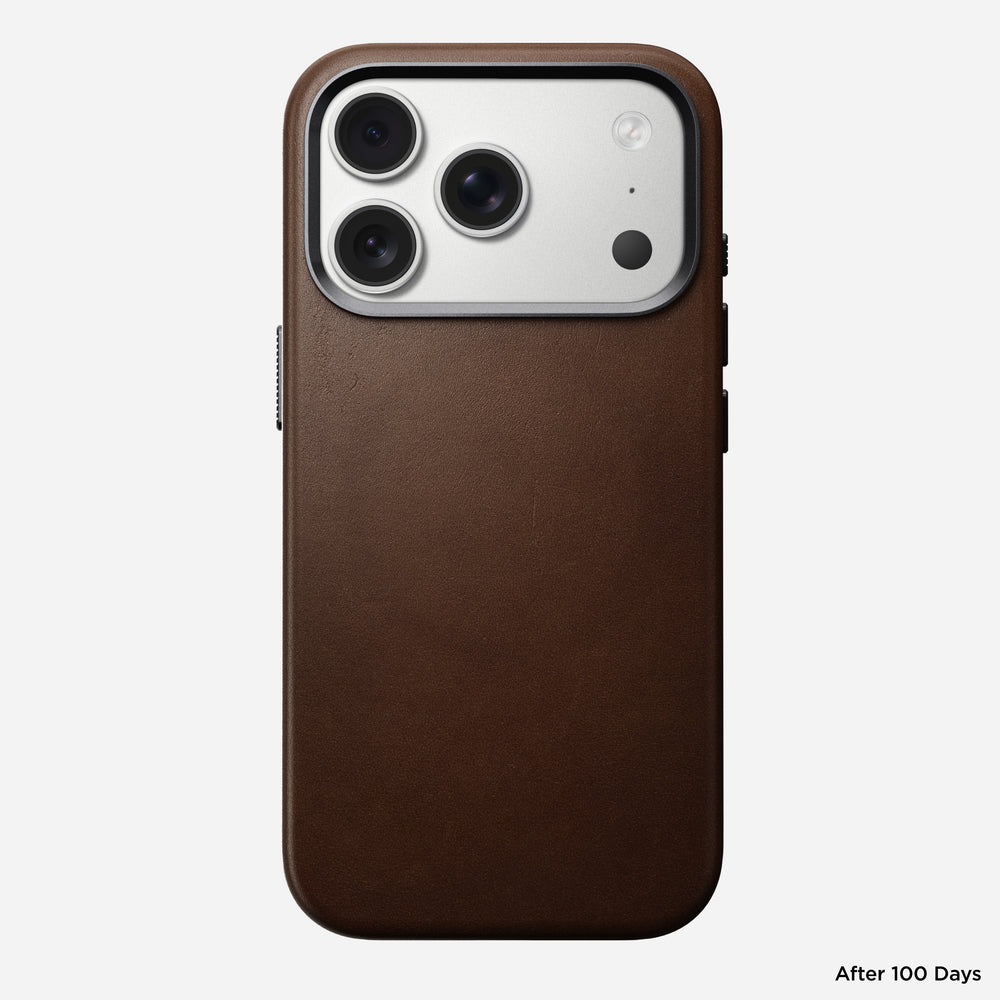 Traditional Leather Case - iPhone 17 Pro | Brown | Nomad Leather | NOMAD® - Image 4
