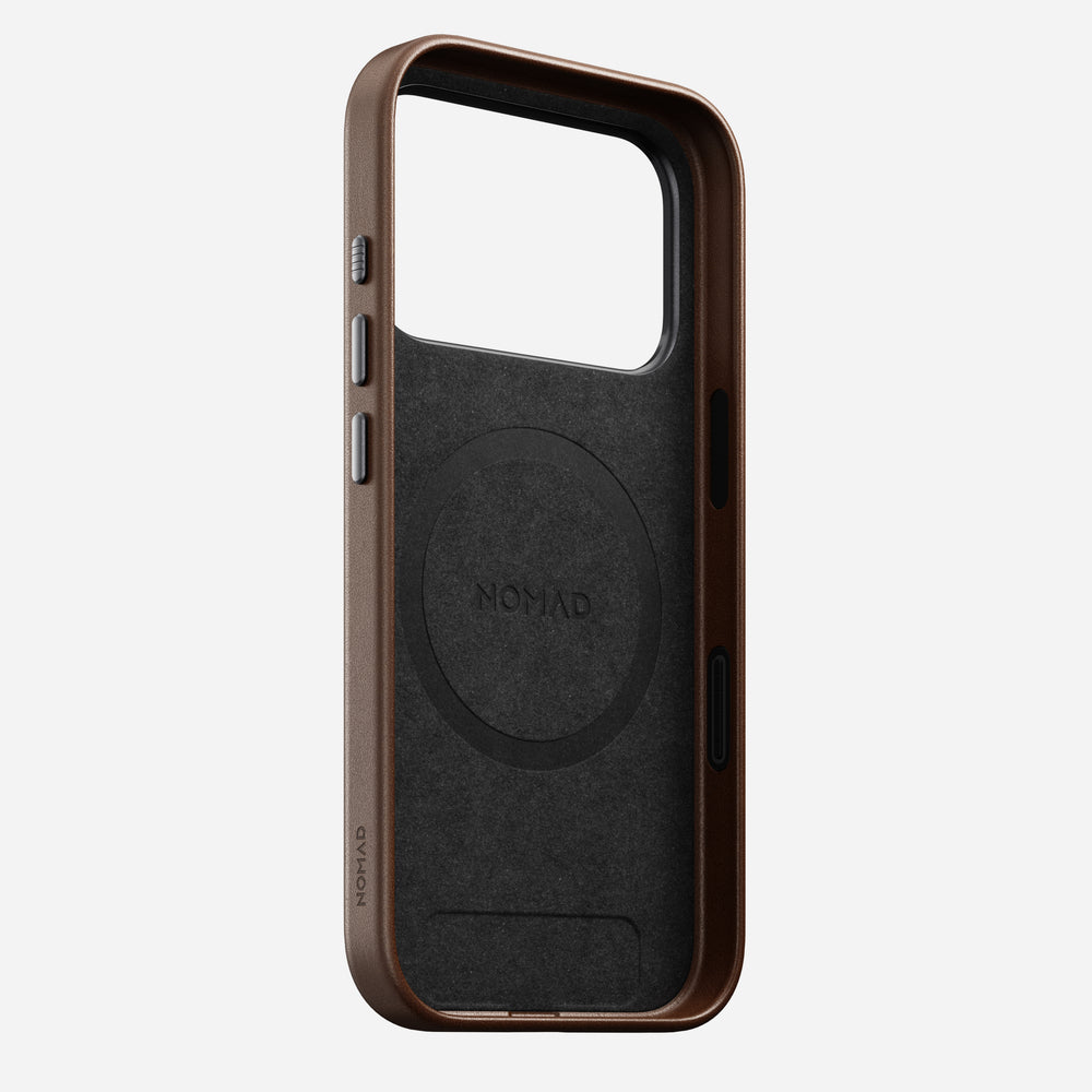 Traditional Leather Case - iPhone 17 Pro | Brown | Nomad Leather | NOMAD® - Image 5