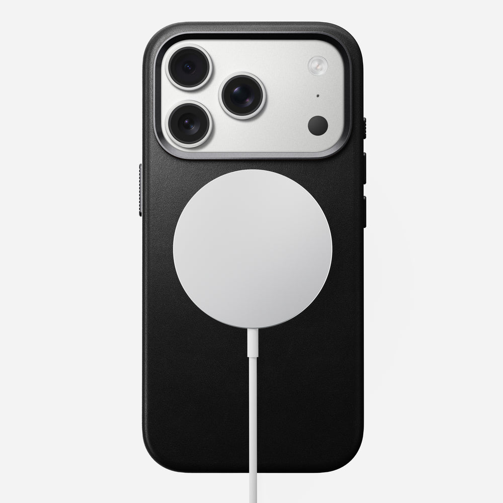 Traditional Leather Case - iPhone 17 Pro | Black | Nomad Leather | NOMAD® - Image 2
