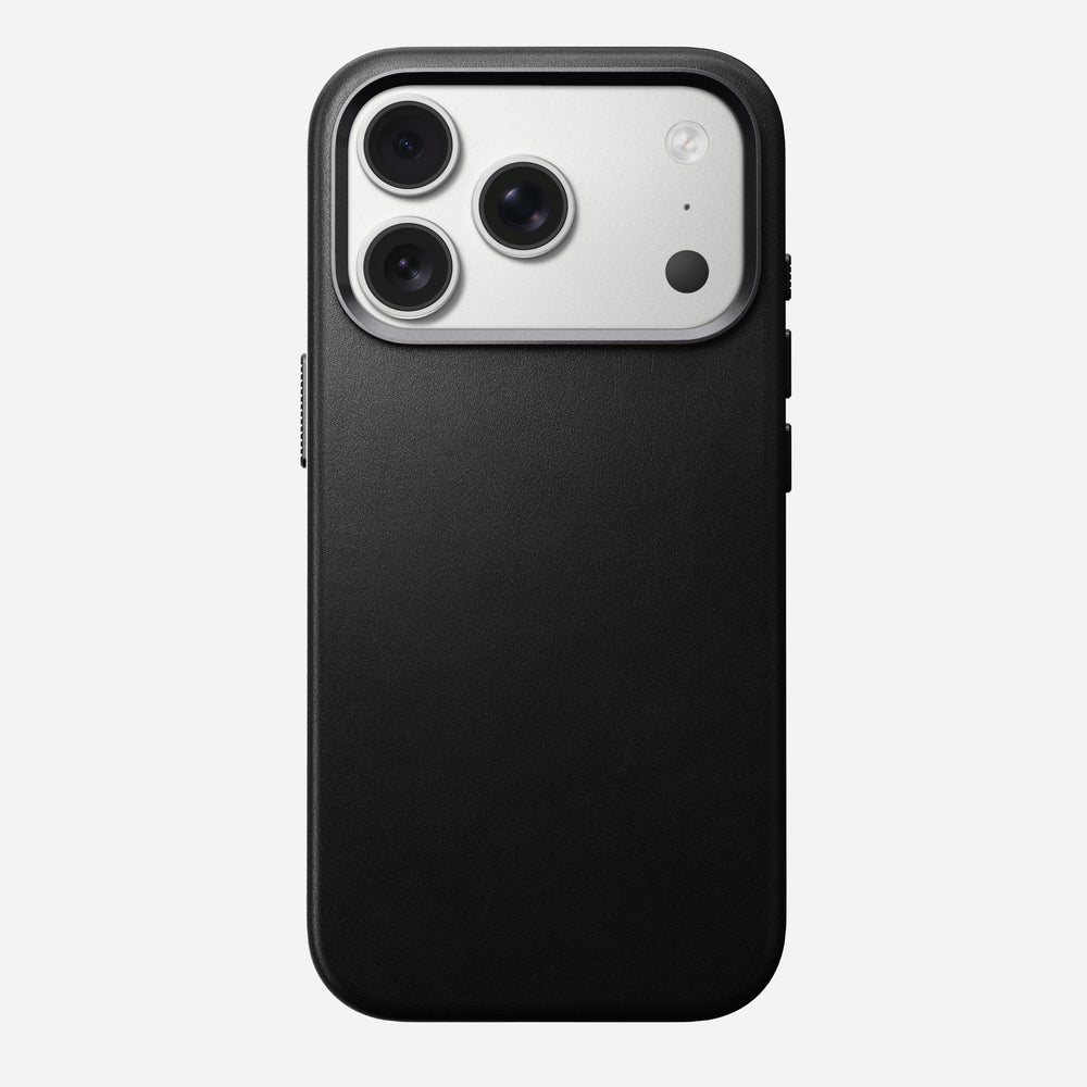 Traditional Leather Case - iPhone 17 Pro | Black | Nomad Leather | NOMAD® - Image 8